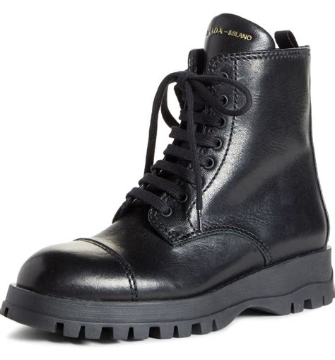 prada lace online indonesia|Prada lace up combat boots.